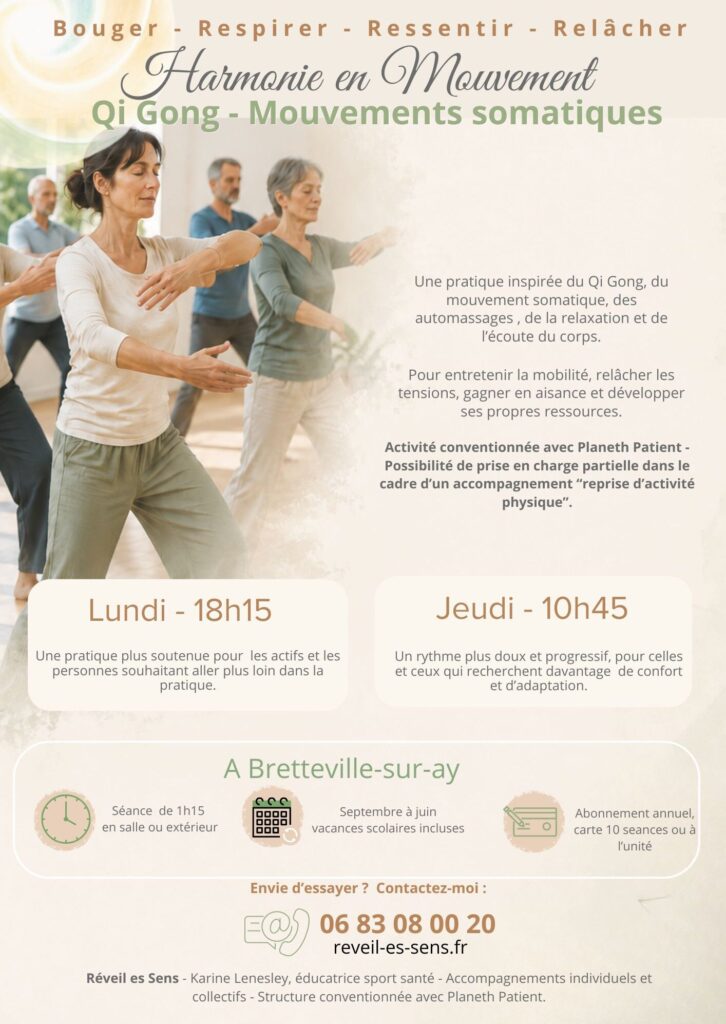 Qi gong Lessay La Haye Prevention santé Bretteville sur ay